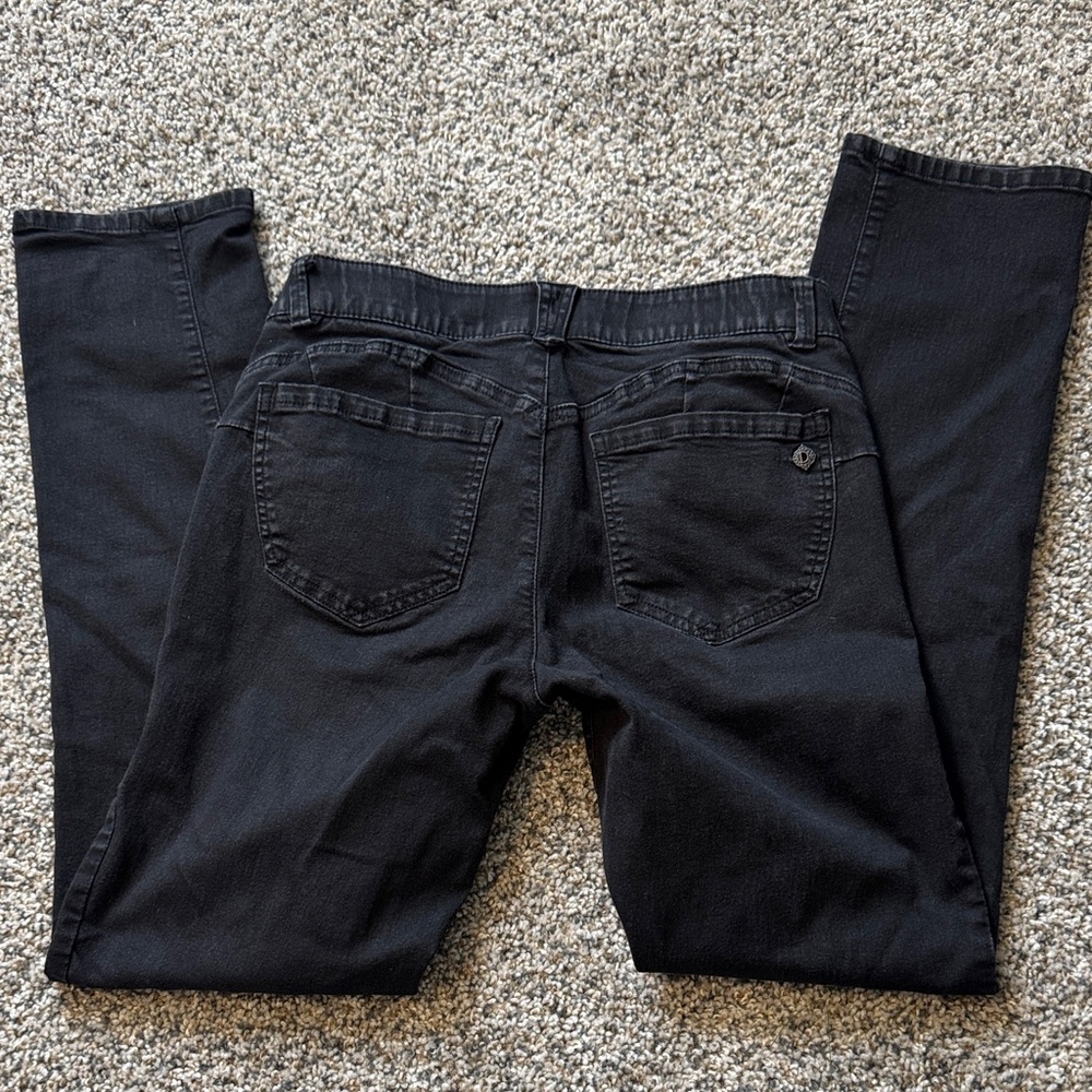 Democracy Slim Straight Jeans in Black